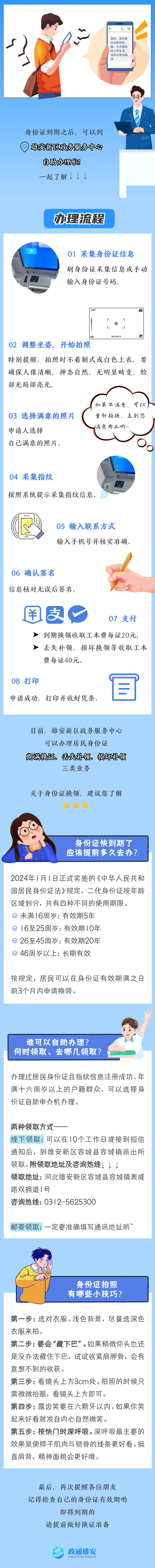 日富农优配 身份证即将到期? 来雄安这里自助办
