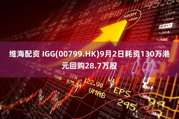 维海配资 IGG(00799.HK)9月2日耗资130万港元回购28.7万股